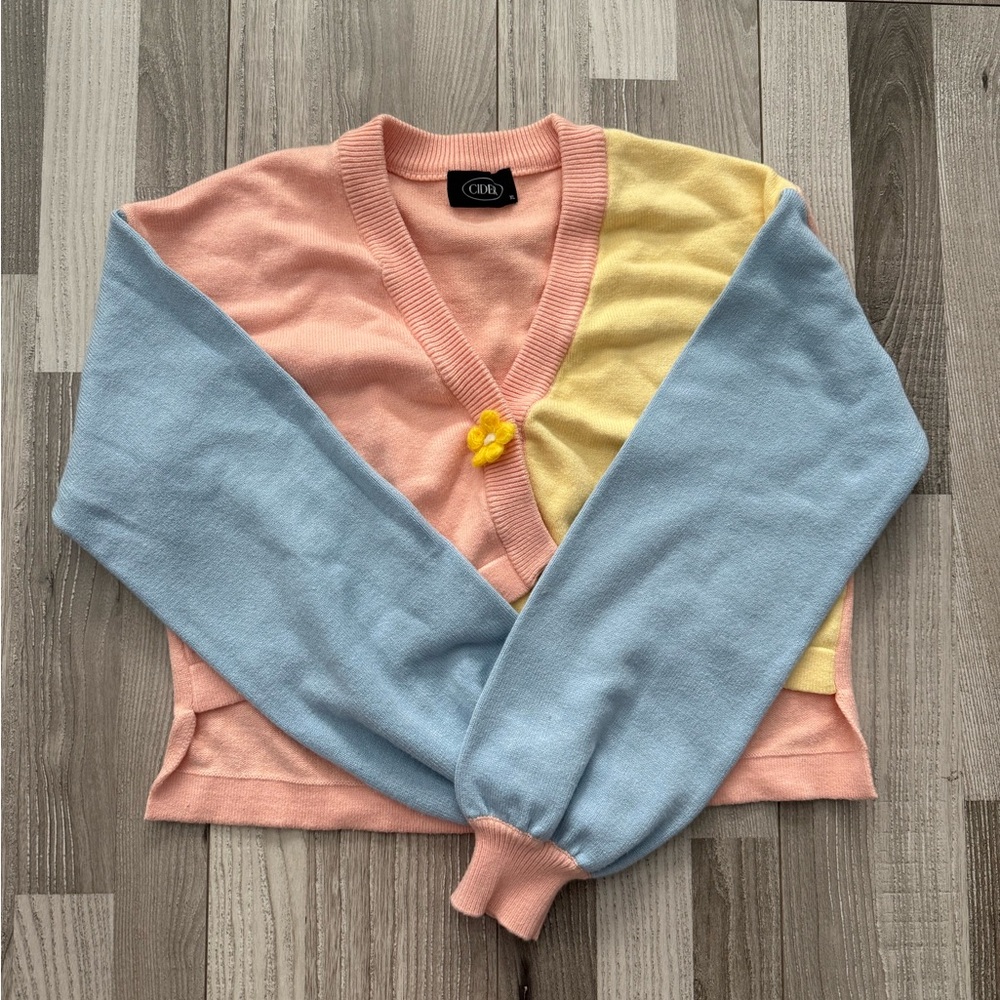 Cider Colorblock Cardigan
